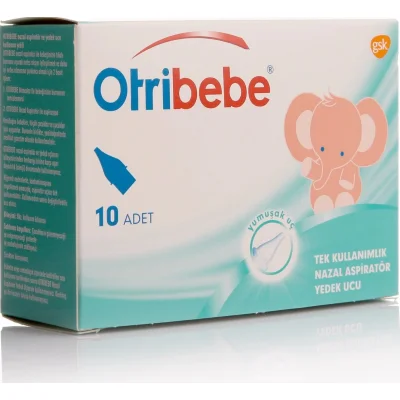 Otribebe Nazal Aspiratör Yedek Ucu, 10 Adet