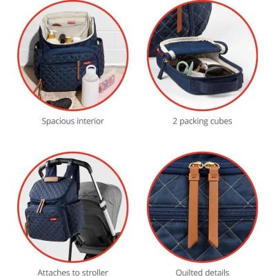 Skip Hop Forma Sırt Çantası, 17x30x38 cm, Mavi