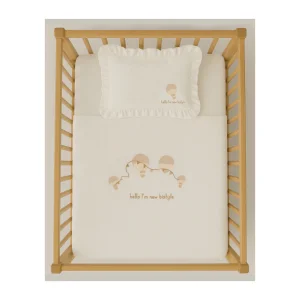 Bistyle Hello Style Baloons Pike Takımı, 100x150 cm, Ekru