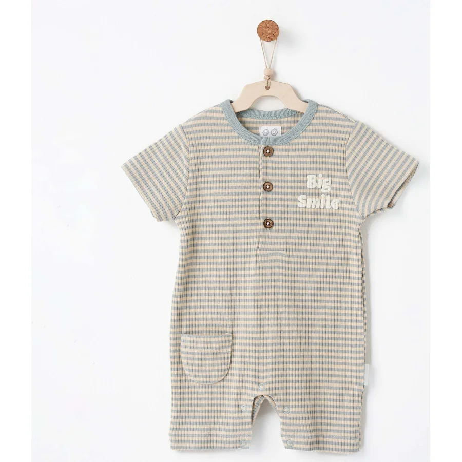 Andywawa Bamboo Striped Tulum, Mavi