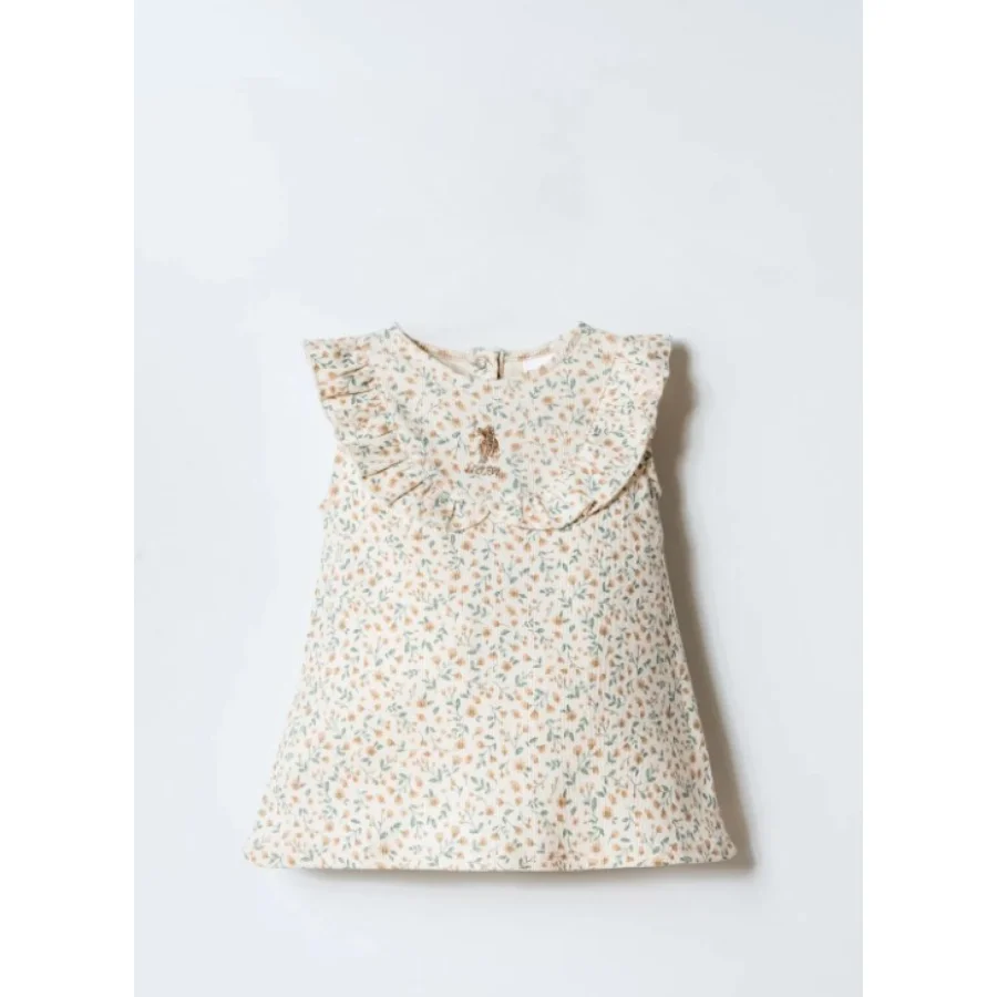 U.S. Polo Elbise, Ekru