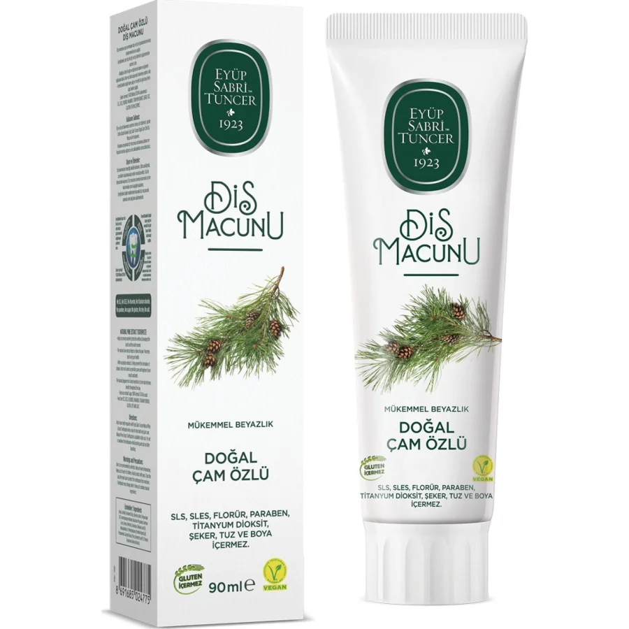 Eyüp Sabri Tuncer Doğal Diş Macunu, Çam Özlü, 90 g