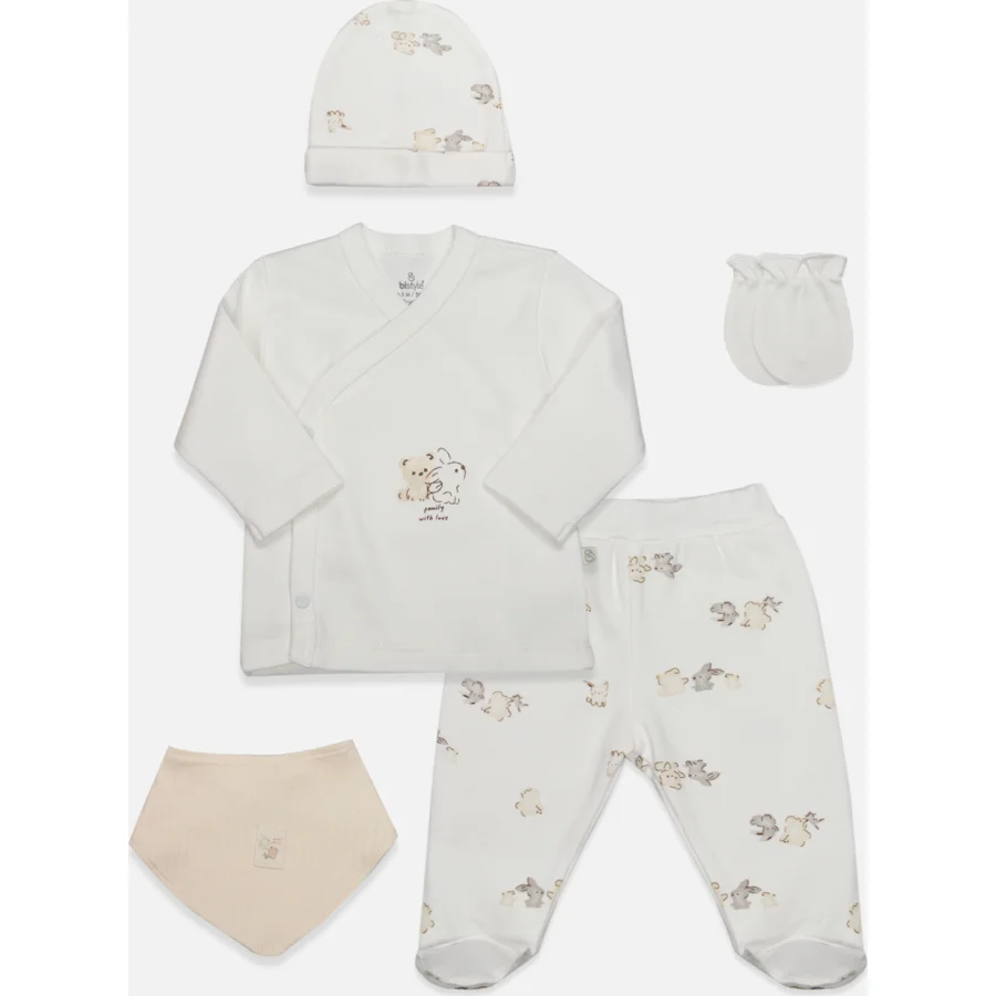 Bistyle 5li Hastane Çıkışı With You Family 12113 Bej