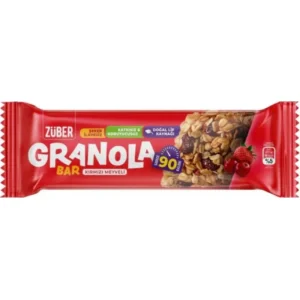 Züber Granola Bar, 25 g, Orman Meyveleri
