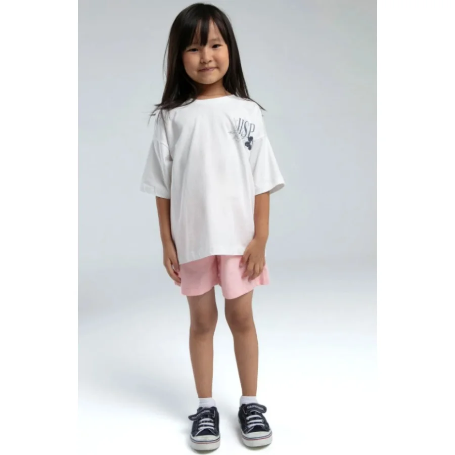 U.S. Polo Şort Takım, Beyaz
