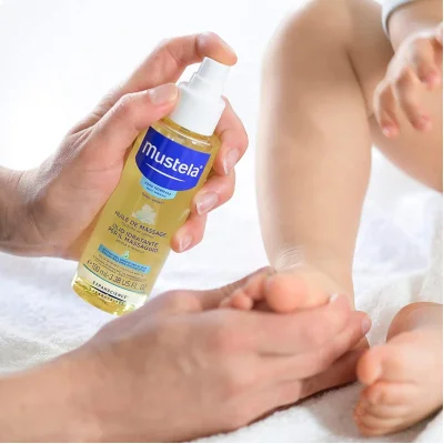 Mustela Bebek Masaj Yağı, 100 ml