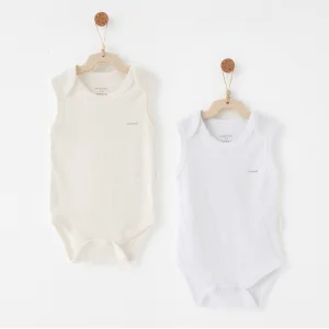 Andywawa Special Modal Askılı Badi, 2'li, Ekru, Beyaz