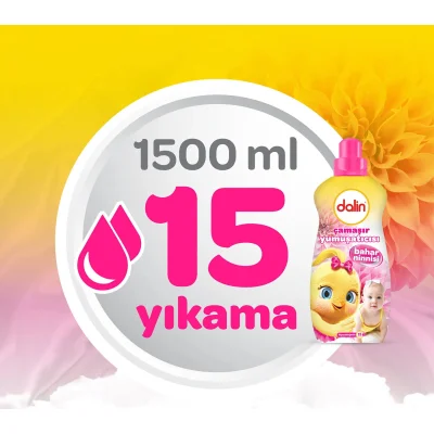 Dalin Çamaşır Yumuşatıcı Bahar Ninnisi, 1500 ml