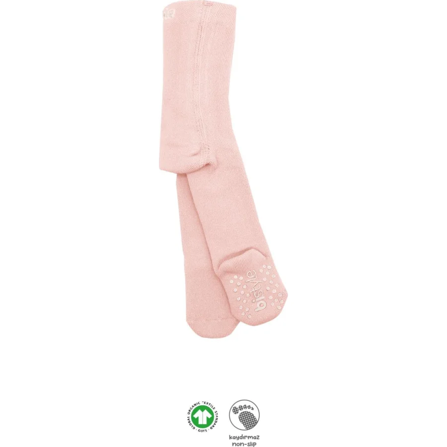 Bistyle Kaymaz Basic Külotlu Çorap, Pembe
