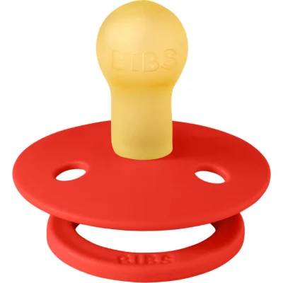 Bibs Colour Kauçuk Emzik 0-6 Ay Candy Apple