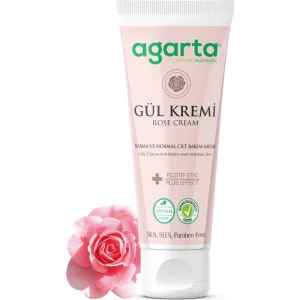 Agarta Doğal Cilt Bakım Kremi, 75 ml, Gül
