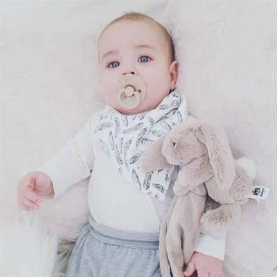 Bibs Colour Kauçuk Emzik, 0-6 Ay, Ivory