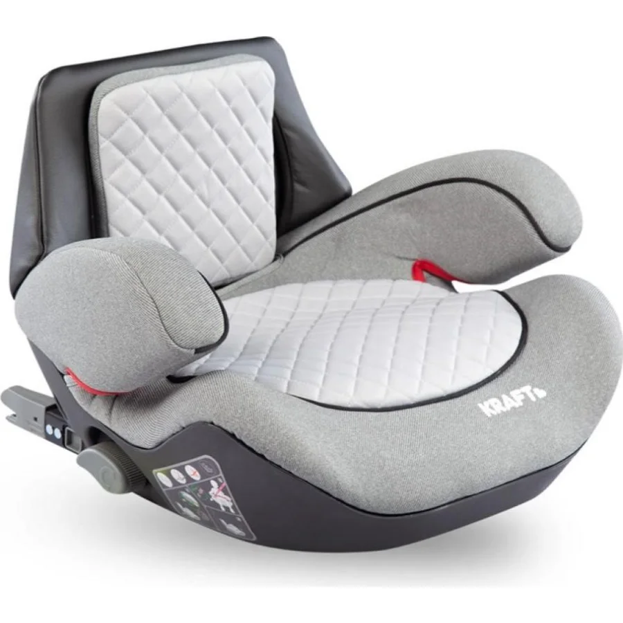 Kraft Opal Fix Booster 15-36 kg Yükseltici, Açık Gri