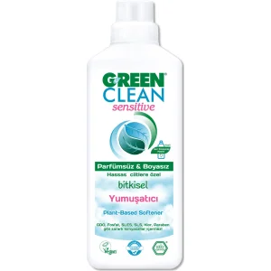 Green Clean Sensitive Parfümsüz Bitkisel Yumuşatıcı, 1000 ml