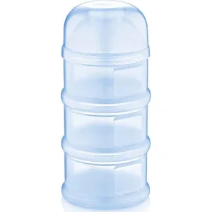 BabyJem Katlı Toz Mama Kabı, Mavi