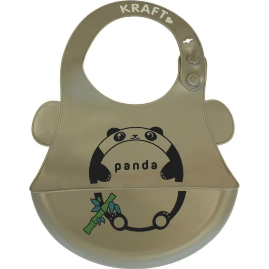 Kraft Soft Silikon Önlük, Gri