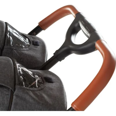 Kraft Connect Yanyana İkiz Bebek Arabası, Gri