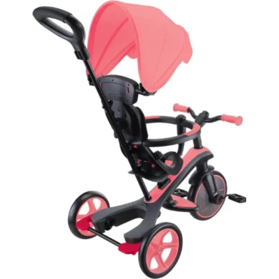 Globber Explorer 4in1 Trike Bisiklet, Pembe