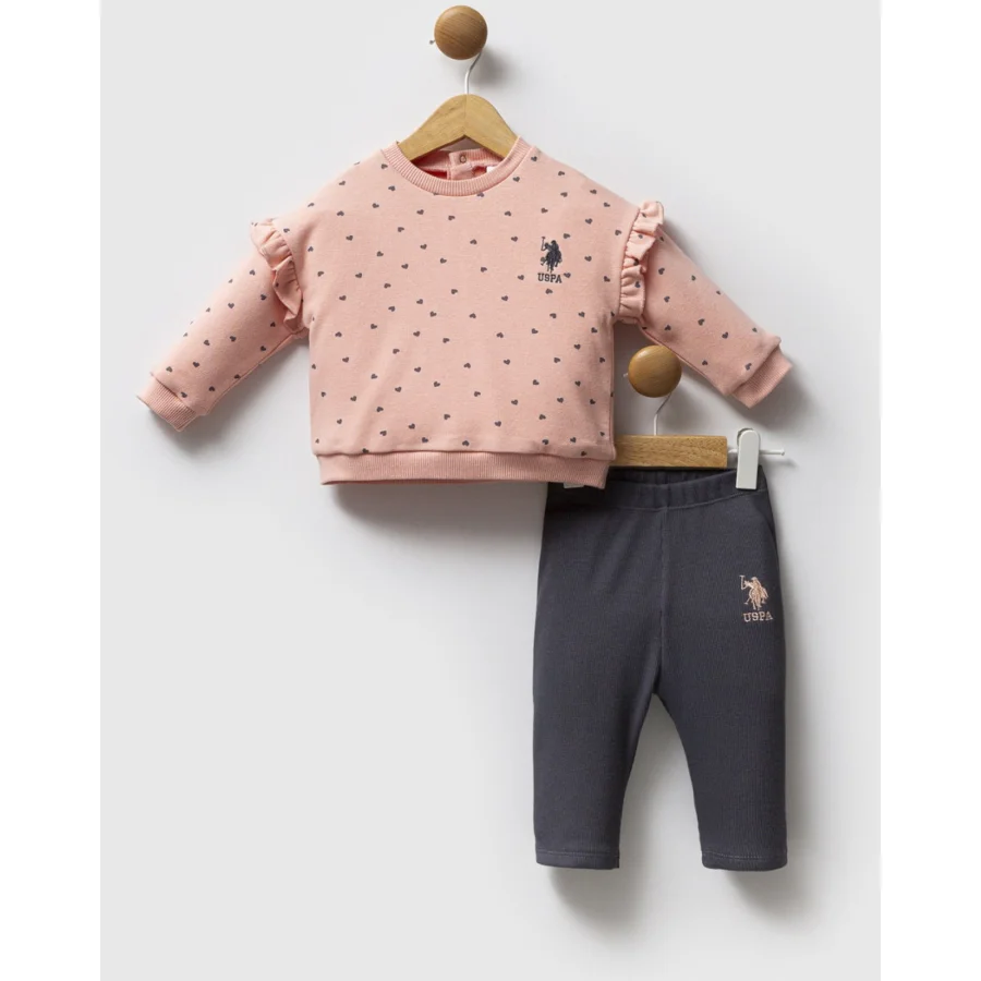 U.S. Polo Assn Takım, 2'li, Somon