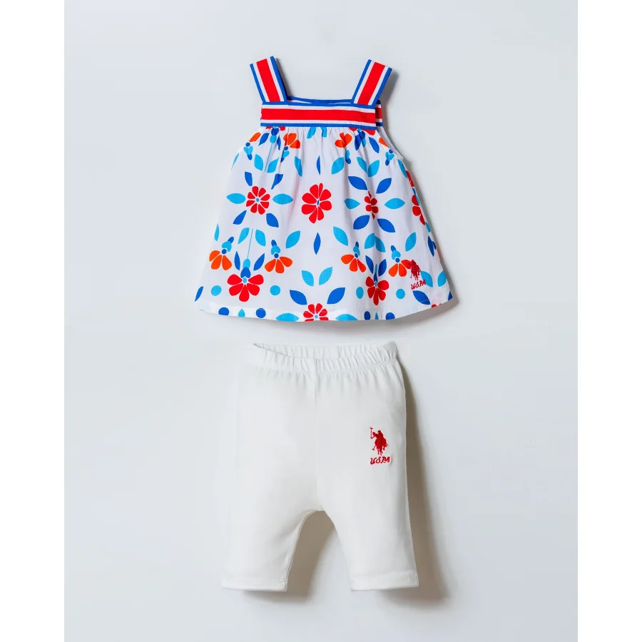 U.S. Polo 2li Takım USB2998 Mavi-Turuncu