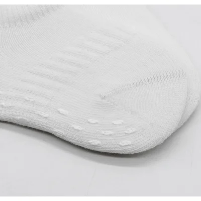 Bistyle 2'li Sneakers Kaymaz Basic Penye Çorap, Beyaz, Beyaz