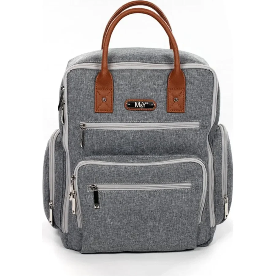 M&Y Dora Anne Bebek Sırt Çantası, Gri