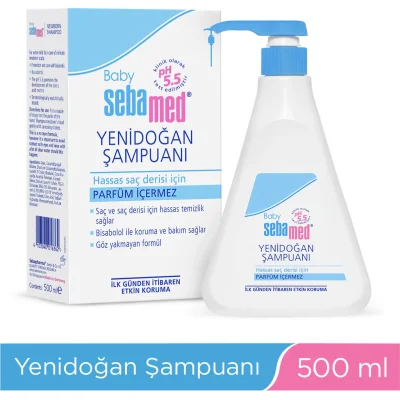 Sebamed Baby Yenidoğan Bebek Şampuanı, 500 ml