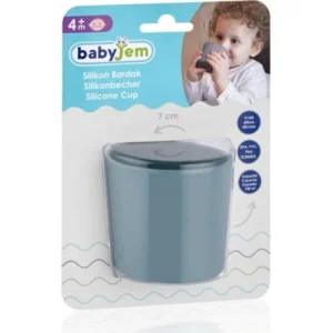 BabyJem Silikon Bardak, Mint