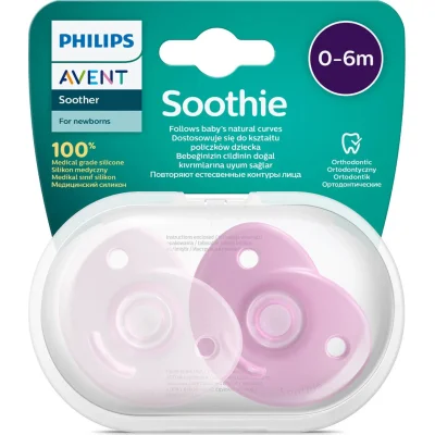 Philips Avent Soothie Emzik, 0-6 Ay, Kız