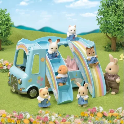 Sylvanian Families Anaokulu Otobüsü