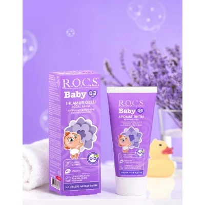R.O.C.S. Baby Diş Macunu, 35 ml, Ihlamur