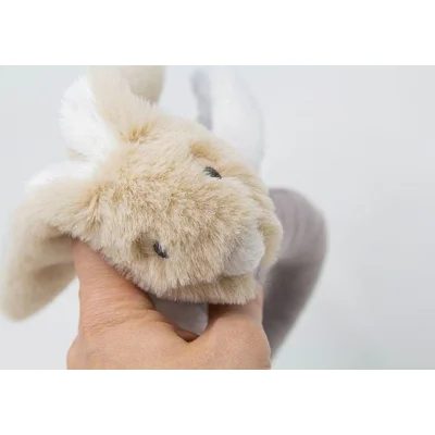 BabyJem Tutmalı Peluş, Mini Tavşan, Taş