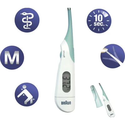 Braun PRT1000 Koltuk Altı Dijital Derece Ateş Ölçer