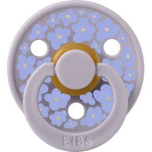 Bibs Studio Colour Jasmine Field Kauçuk Emzik, 0-6 Ay, Fossil Gray