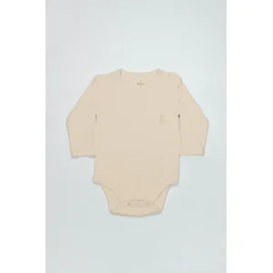 Bistyle Natural Basic Style Uzun Kol Body 17104 Bej