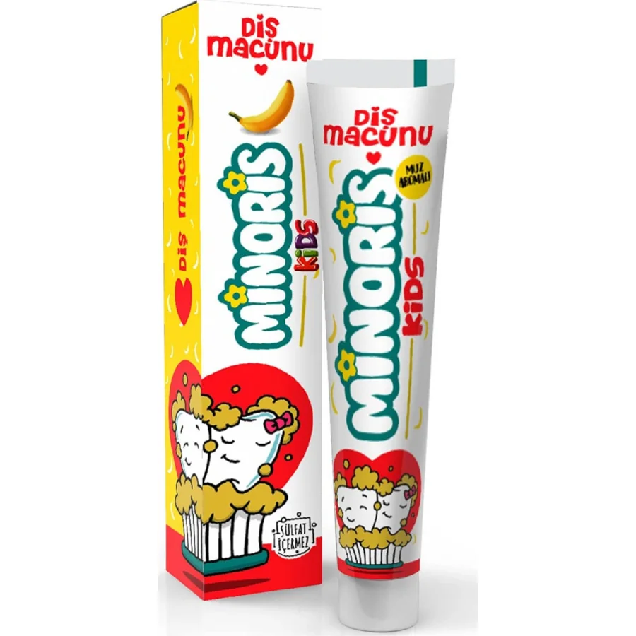 Minoris Kids Organik Diş Macunu, 75 ml