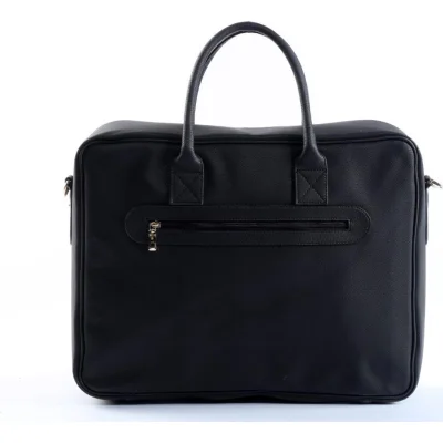 M&Y Hera Deri Anne Bebek Çantası, Siyah