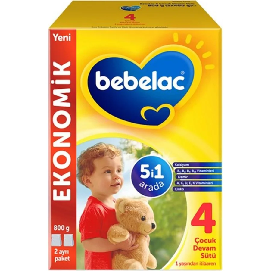 Bebelac 4 Çocuk Devam Sütü, 800 g