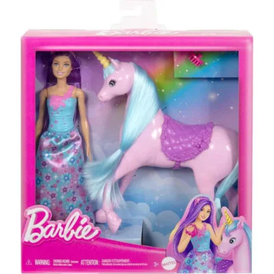 Barbie Dreamtopia Bebek ve Tek Boynuzlu At