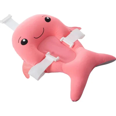 BabyJem Balina Köpüklü Banyo Yatağı, Pembe