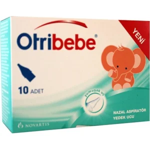 Otribebe Nazal Aspiratör Yedek Ucu, 10 Adet
