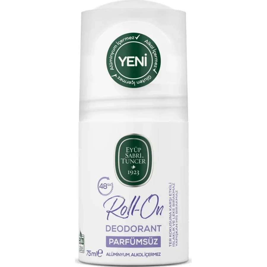 Eyüp Sabri Tuncer Parfümsüz Roll On Deodorant, 75 ml
