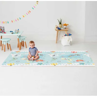 Skip Hop Çift Taraflı Oyun Halısı Oyun Matı, Harita