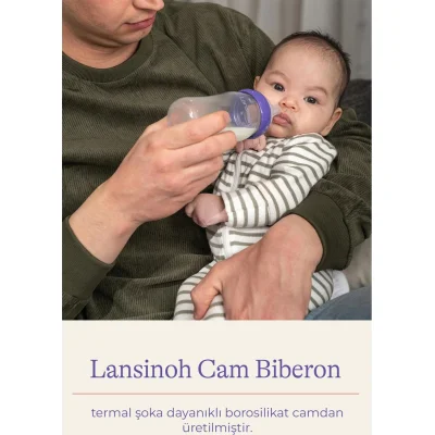 Lansinoh Cam Biberon, 240 ml