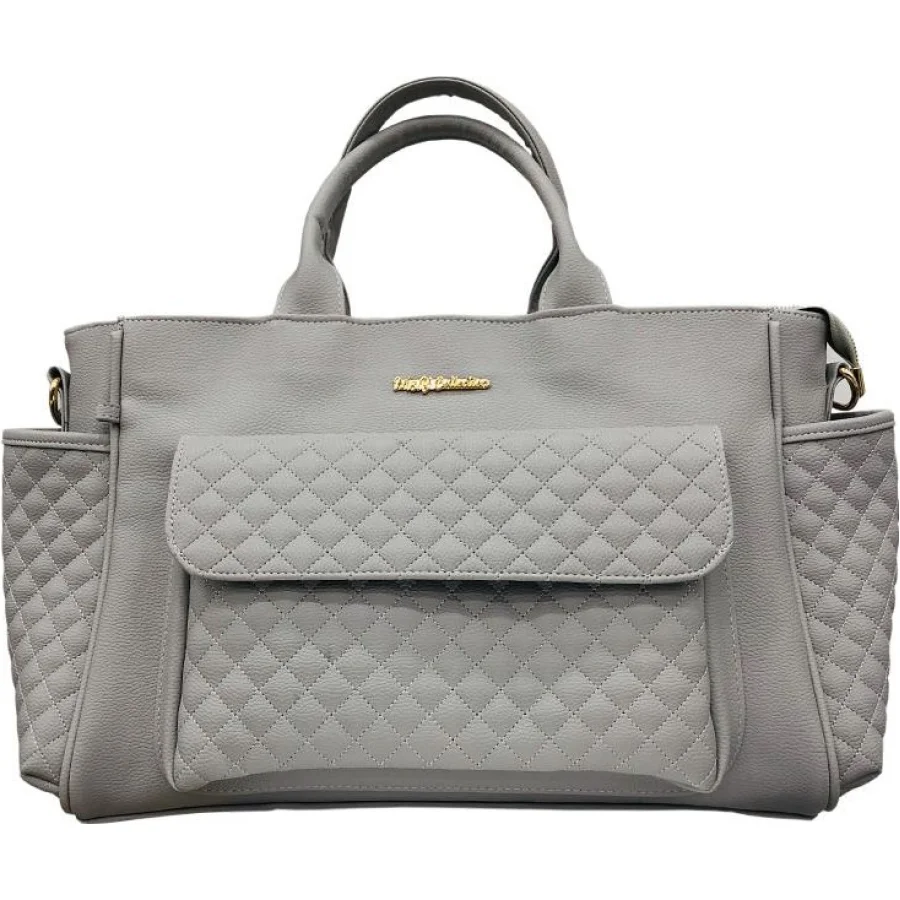 M&Y Athena Deri Anne Bebek Bakım Çantası, Gri