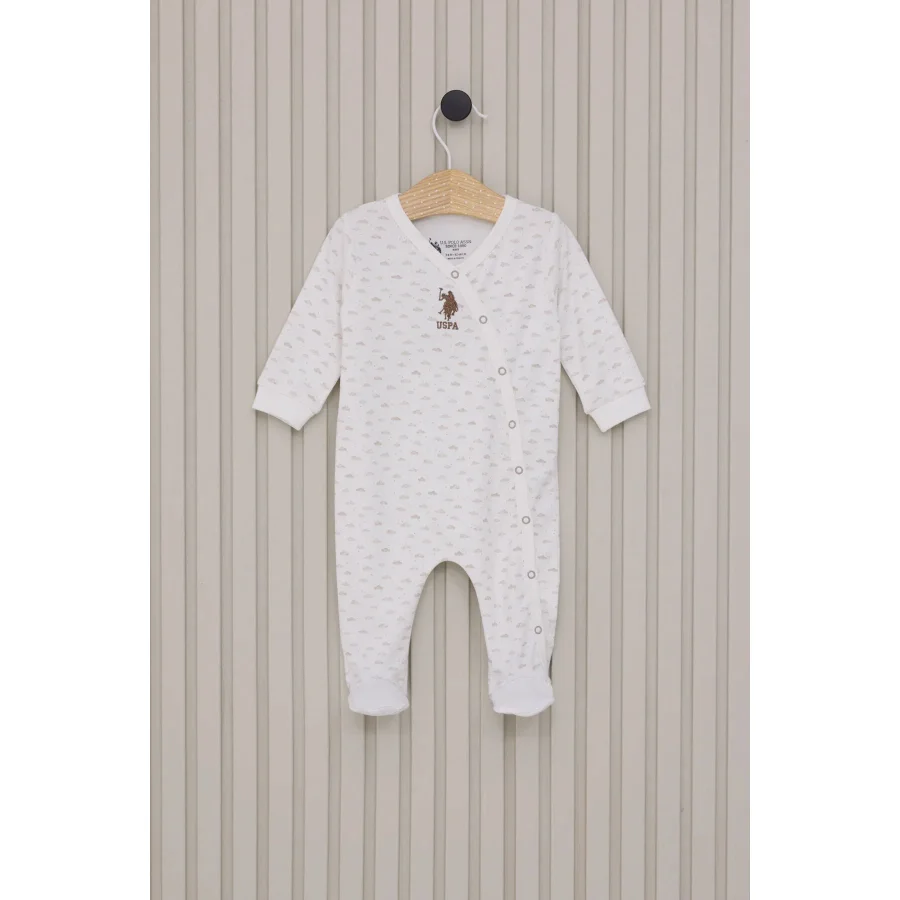 U.S.Polo Erkek Bebek Patikli Tulum, Krem