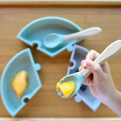 OiOi Mama Kaşığı ve Çatal Seti, River Green