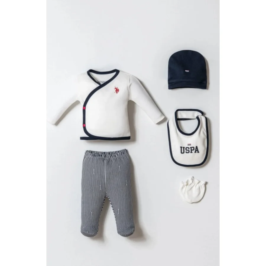 U.S. Polo Hastane Çıkışı, 5'li, Beyaz