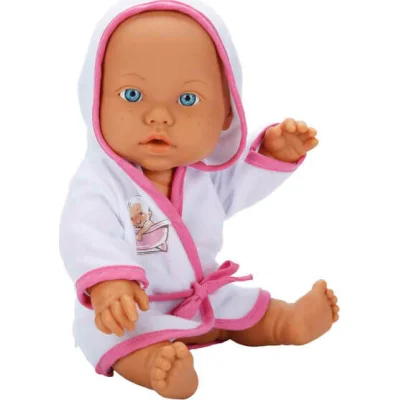 Sunman Bebelou Banyo Zamanı Bebek Seti, 35 cm