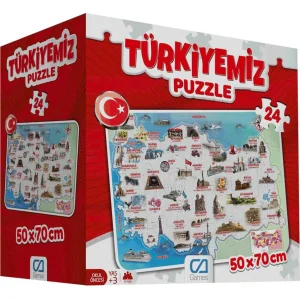 Games Türkiyemiz Puzzle, 24 Parça